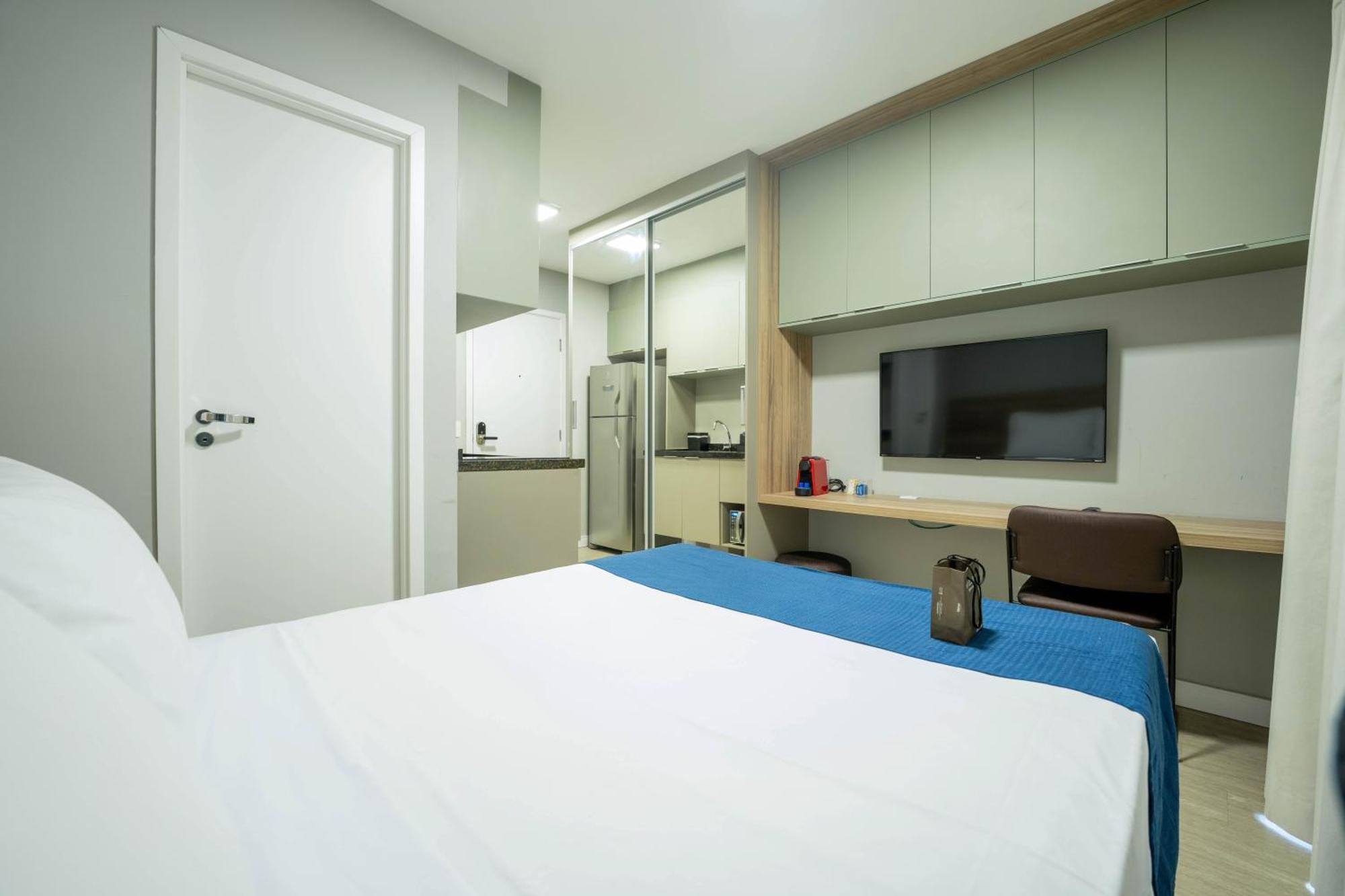 Apartamentos Studio Allure Moema - Com Cafe Da Manha Opcional, Recepcao E Valet 24 Horas Sao Paulo Ruang foto